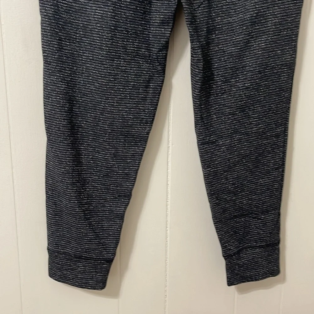 CHAMPION Elite Gray Black Stripe Jogger Sweatpants - Size L - Picture 9 of 14